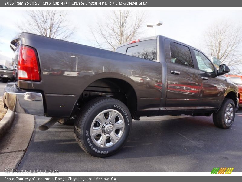 Granite Crystal Metallic / Black/Diesel Gray 2015 Ram 2500 SLT Crew Cab 4x4