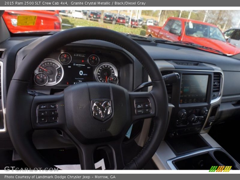 Granite Crystal Metallic / Black/Diesel Gray 2015 Ram 2500 SLT Crew Cab 4x4