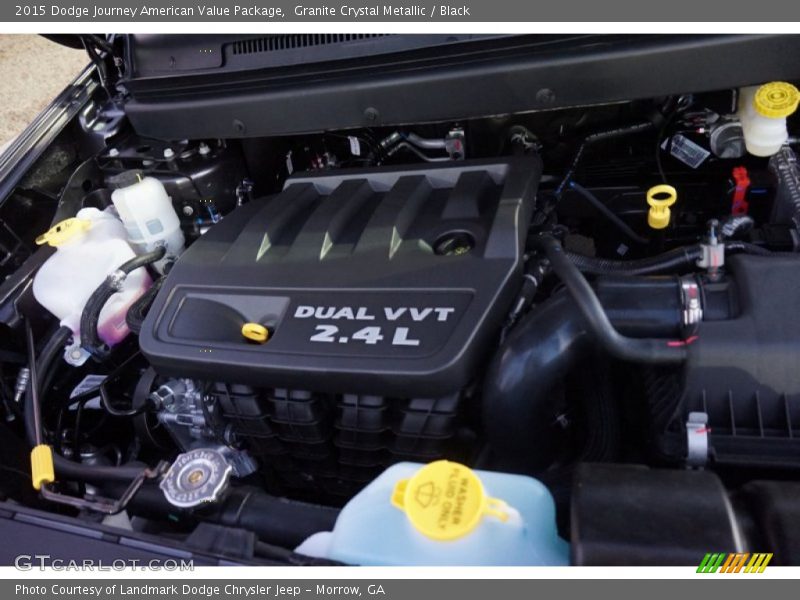 Granite Crystal Metallic / Black 2015 Dodge Journey American Value Package