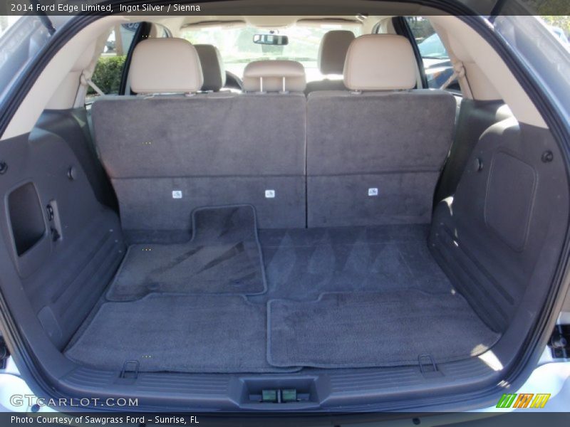 Ingot Silver / Sienna 2014 Ford Edge Limited