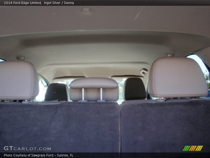 Ingot Silver / Sienna 2014 Ford Edge Limited