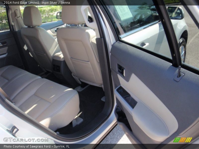 Ingot Silver / Sienna 2014 Ford Edge Limited