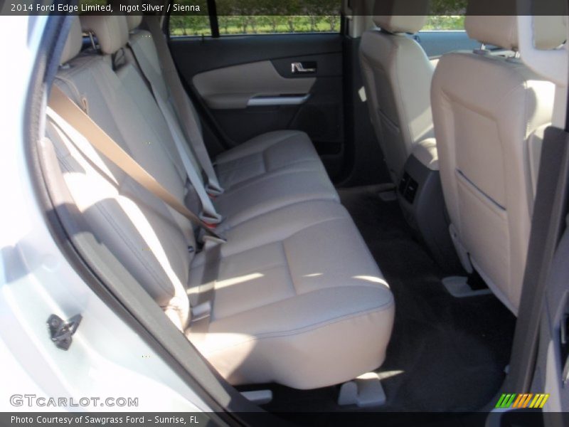 Ingot Silver / Sienna 2014 Ford Edge Limited