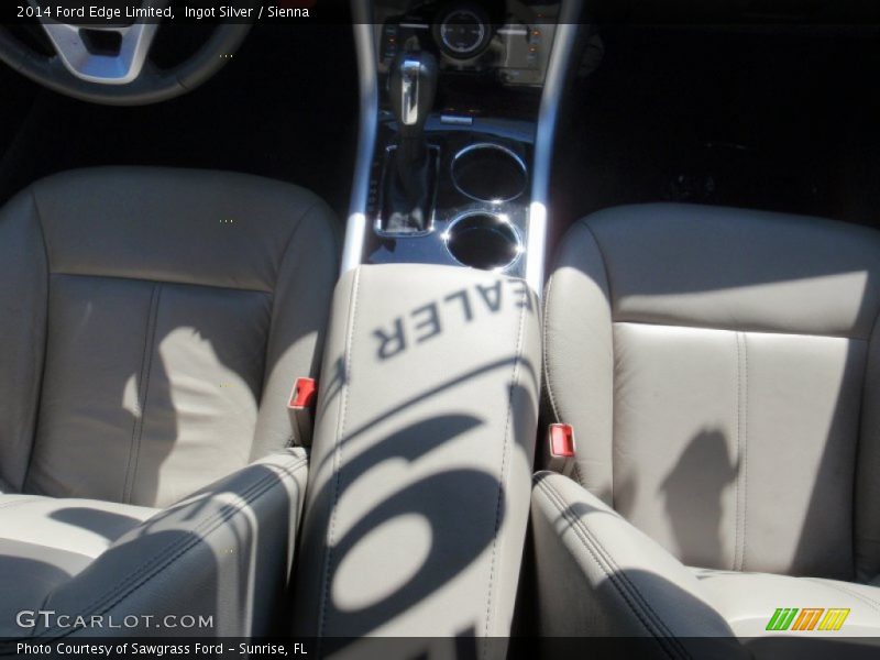 Ingot Silver / Sienna 2014 Ford Edge Limited