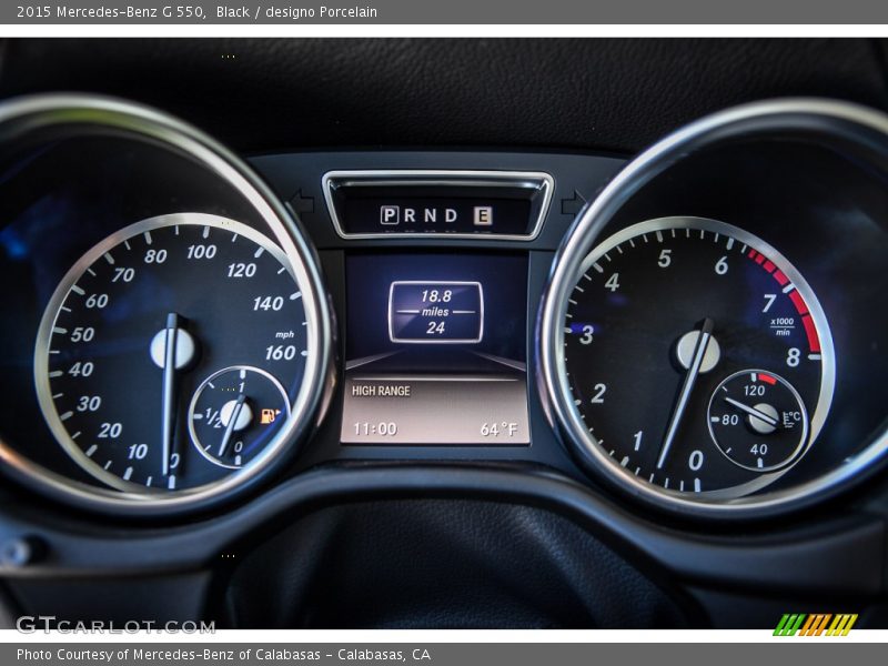  2015 G 550 550 Gauges