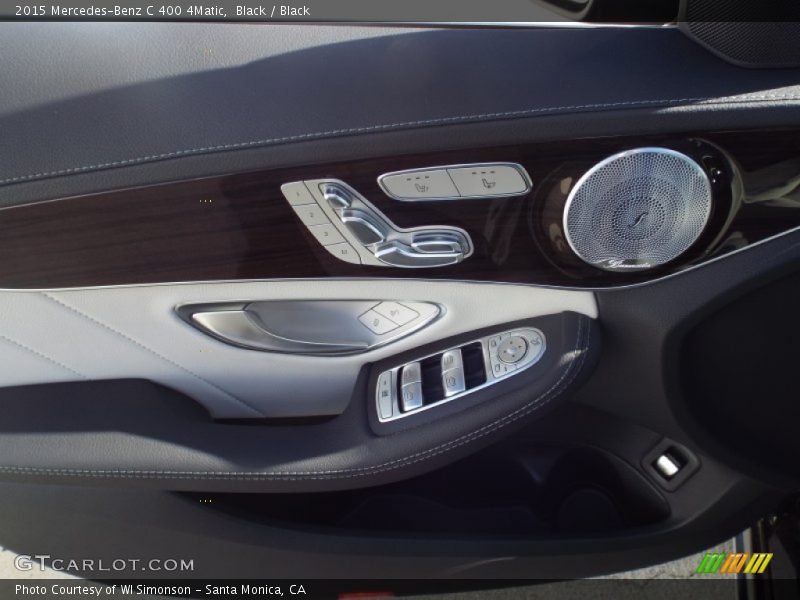Black / Black 2015 Mercedes-Benz C 400 4Matic