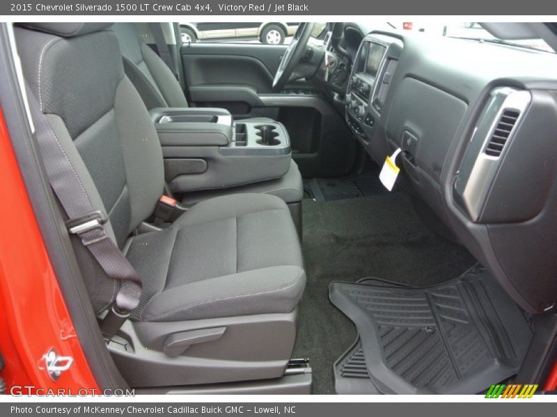 Victory Red / Jet Black 2015 Chevrolet Silverado 1500 LT Crew Cab 4x4