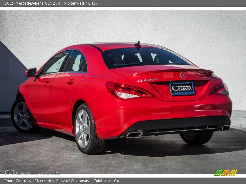 Jupiter Red / Black 2015 Mercedes-Benz CLA 250