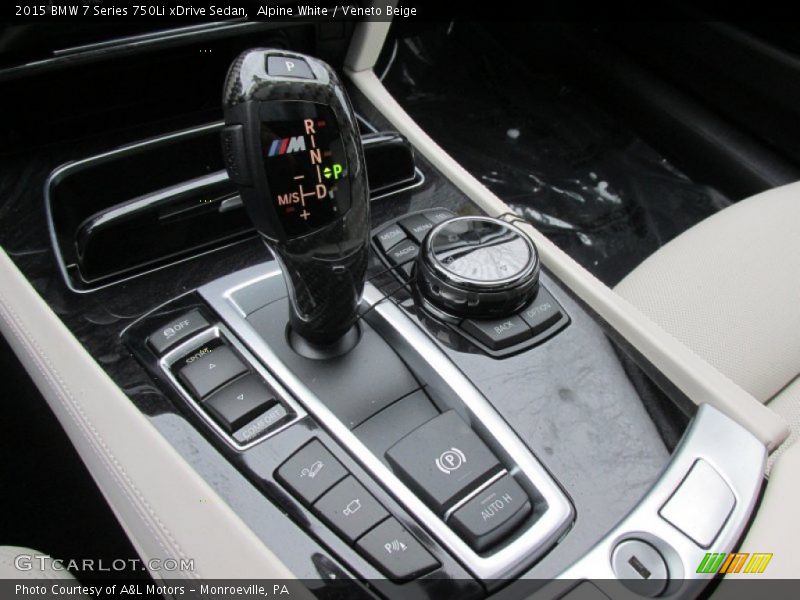 Alpine White / Veneto Beige 2015 BMW 7 Series 750Li xDrive Sedan