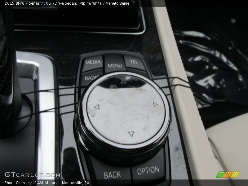 Alpine White / Veneto Beige 2015 BMW 7 Series 750Li xDrive Sedan