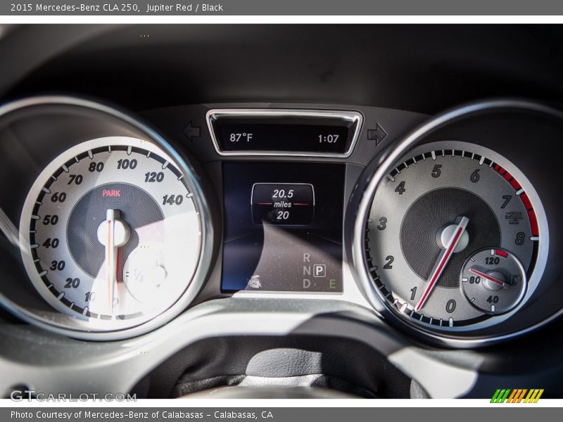  2015 CLA 250 250 Gauges