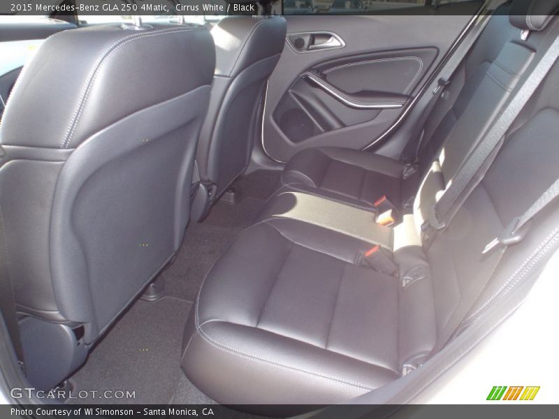 Cirrus White / Black 2015 Mercedes-Benz GLA 250 4Matic