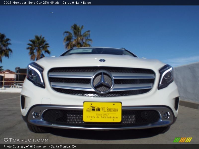 Cirrus White / Beige 2015 Mercedes-Benz GLA 250 4Matic