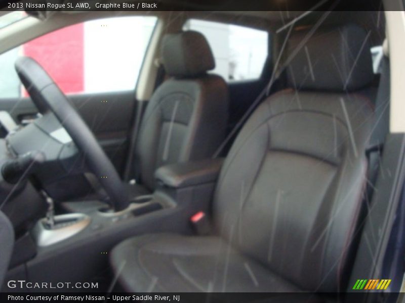Graphite Blue / Black 2013 Nissan Rogue SL AWD