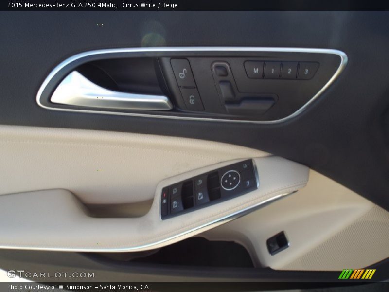 Cirrus White / Beige 2015 Mercedes-Benz GLA 250 4Matic