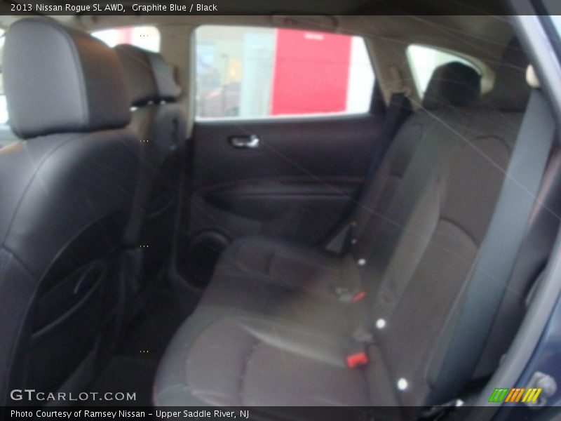 Graphite Blue / Black 2013 Nissan Rogue SL AWD