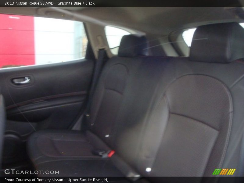 Graphite Blue / Black 2013 Nissan Rogue SL AWD