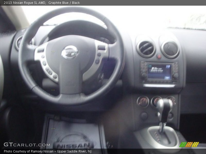 Graphite Blue / Black 2013 Nissan Rogue SL AWD
