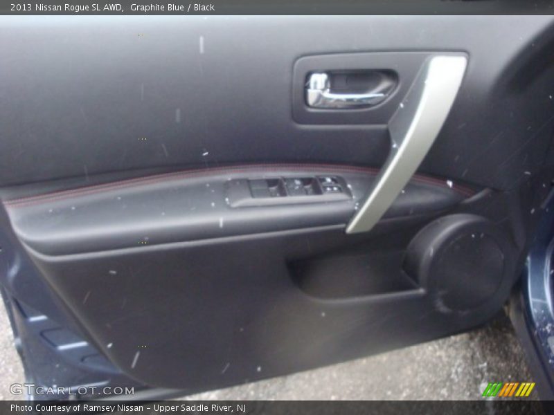 Graphite Blue / Black 2013 Nissan Rogue SL AWD