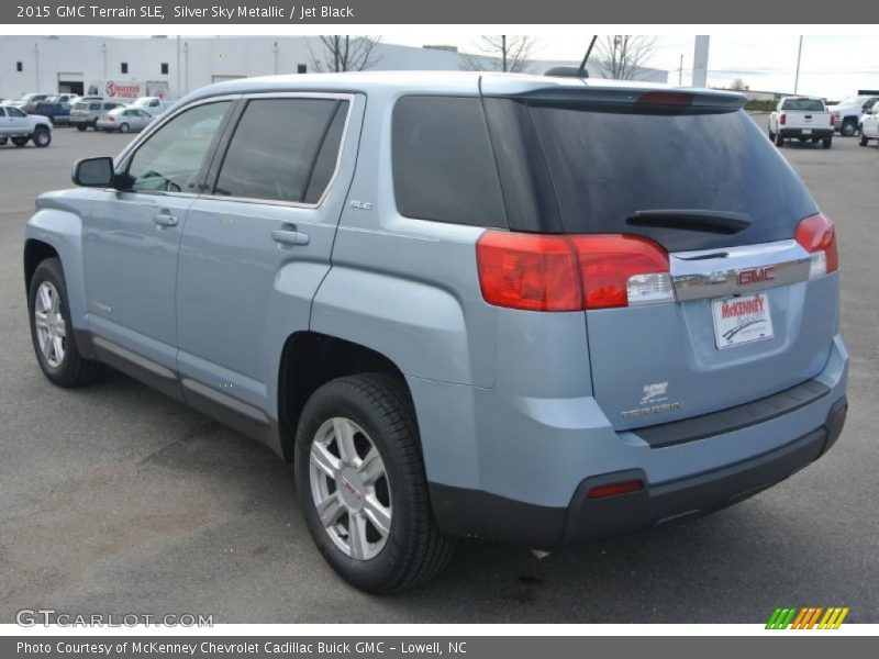 Silver Sky Metallic / Jet Black 2015 GMC Terrain SLE