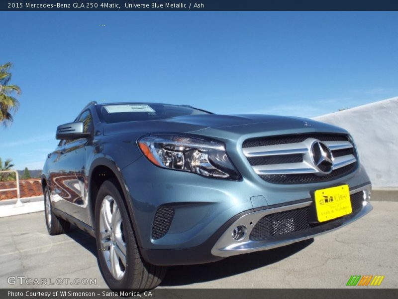 Universe Blue Metallic / Ash 2015 Mercedes-Benz GLA 250 4Matic