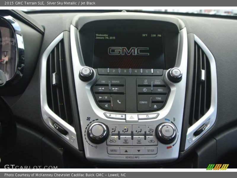 Silver Sky Metallic / Jet Black 2015 GMC Terrain SLE