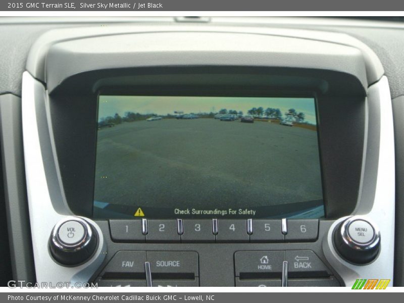 Silver Sky Metallic / Jet Black 2015 GMC Terrain SLE