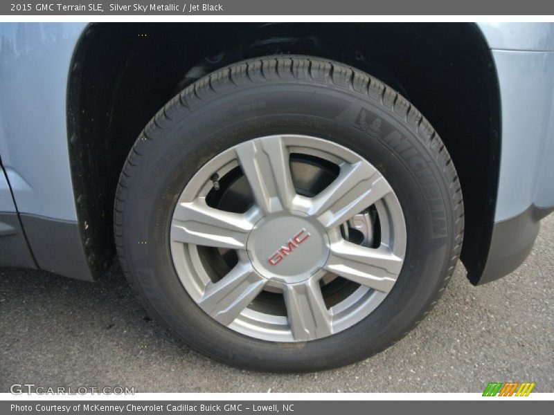 Silver Sky Metallic / Jet Black 2015 GMC Terrain SLE