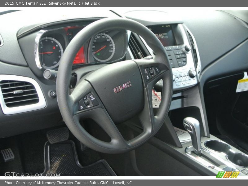 Silver Sky Metallic / Jet Black 2015 GMC Terrain SLE