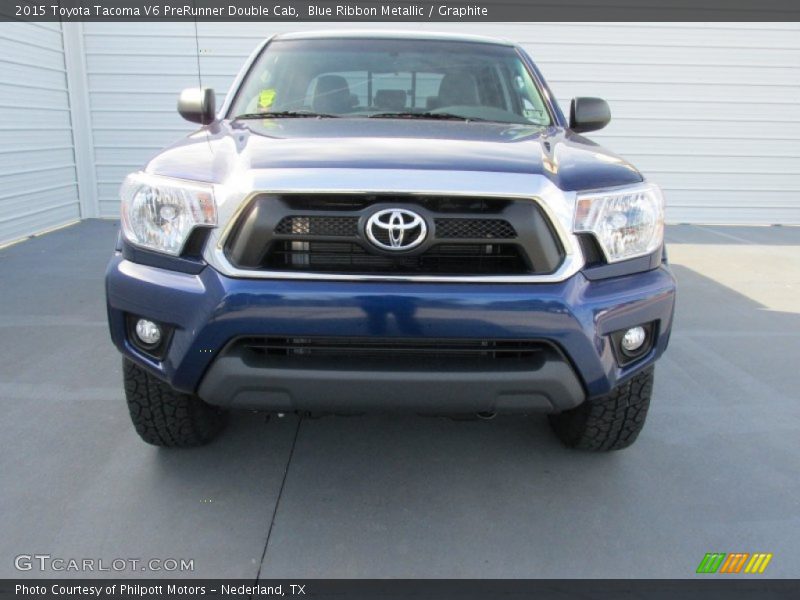 Blue Ribbon Metallic / Graphite 2015 Toyota Tacoma V6 PreRunner Double Cab