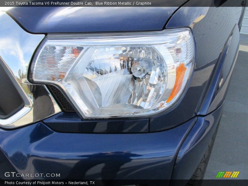 Blue Ribbon Metallic / Graphite 2015 Toyota Tacoma V6 PreRunner Double Cab