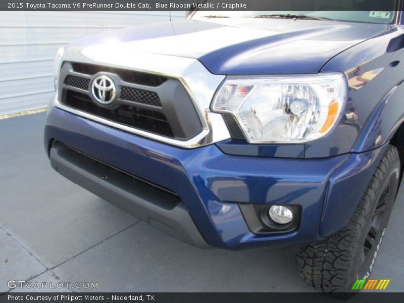 Blue Ribbon Metallic / Graphite 2015 Toyota Tacoma V6 PreRunner Double Cab