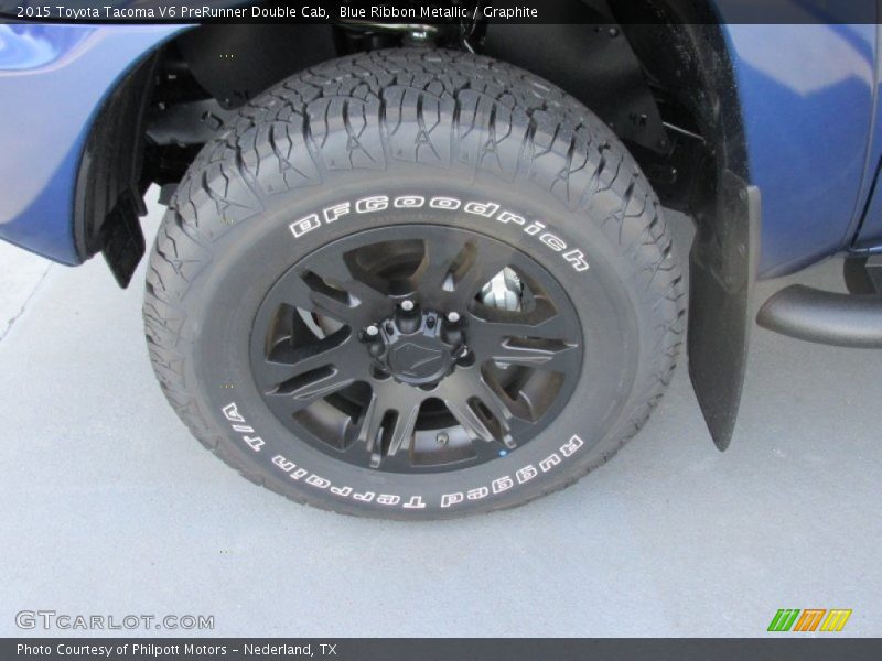 Blue Ribbon Metallic / Graphite 2015 Toyota Tacoma V6 PreRunner Double Cab
