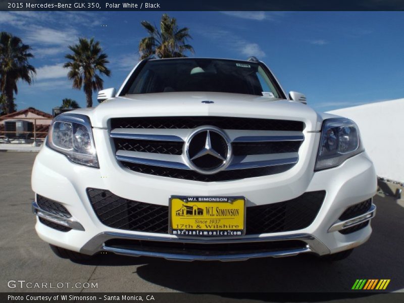 Polar White / Black 2015 Mercedes-Benz GLK 350
