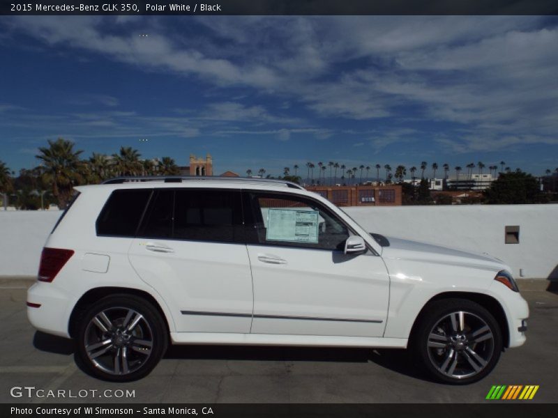Polar White / Black 2015 Mercedes-Benz GLK 350