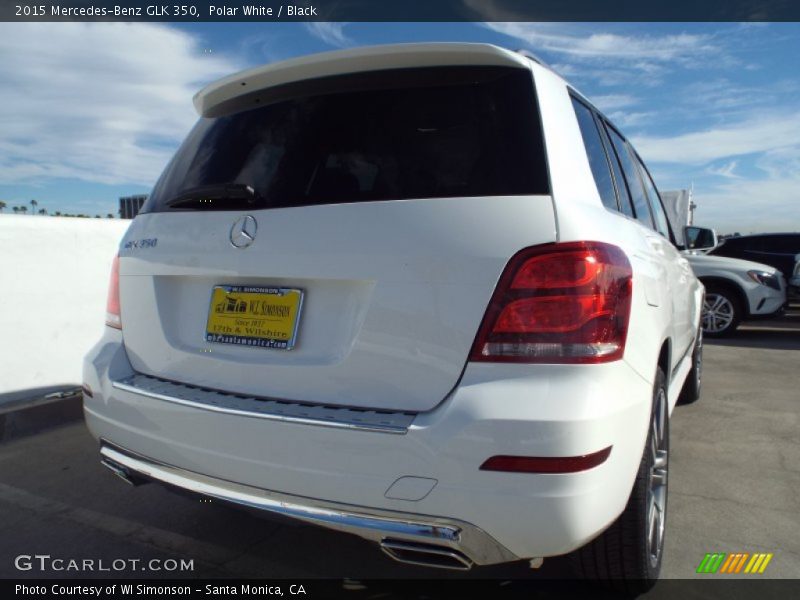 Polar White / Black 2015 Mercedes-Benz GLK 350