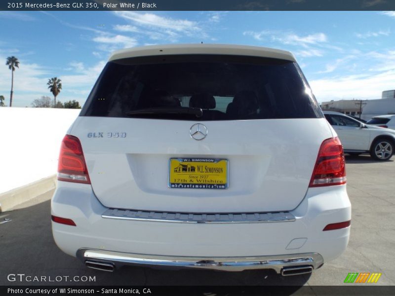 Polar White / Black 2015 Mercedes-Benz GLK 350
