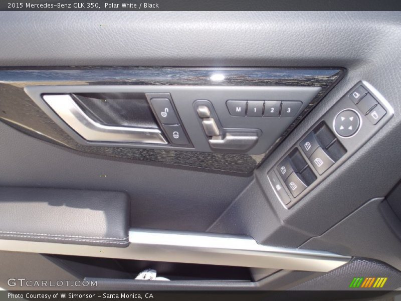 Polar White / Black 2015 Mercedes-Benz GLK 350