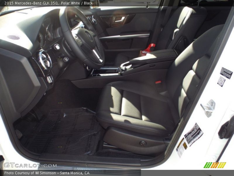 Polar White / Black 2015 Mercedes-Benz GLK 350