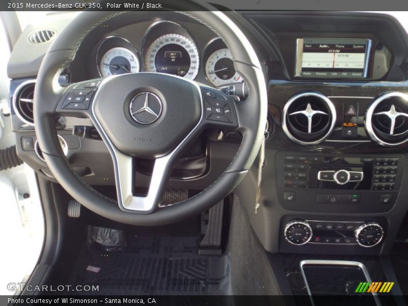 Polar White / Black 2015 Mercedes-Benz GLK 350
