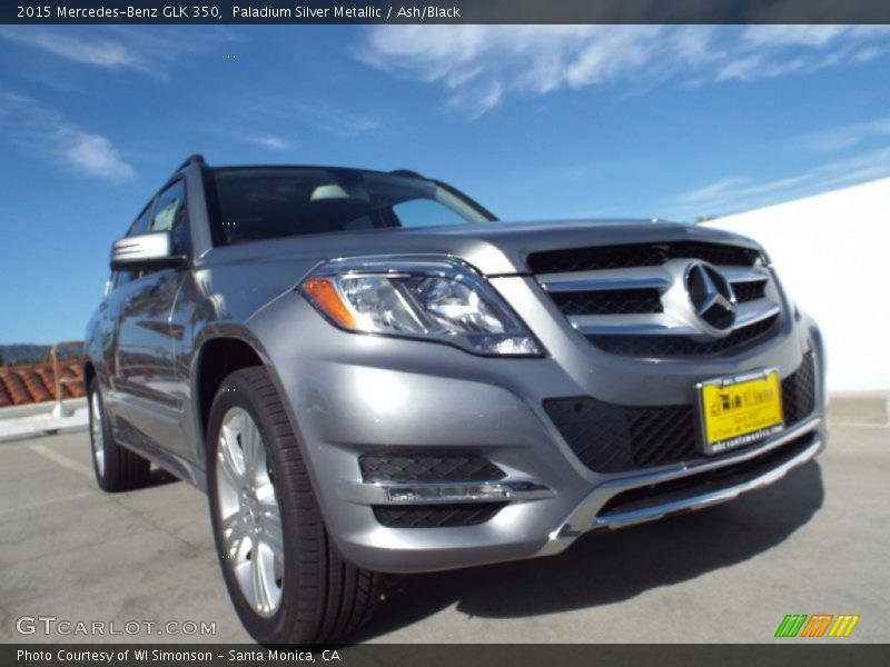 Paladium Silver Metallic / Ash/Black 2015 Mercedes-Benz GLK 350