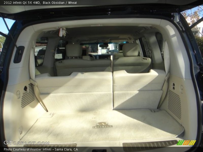 Black Obsidian / Wheat 2012 Infiniti QX 56 4WD