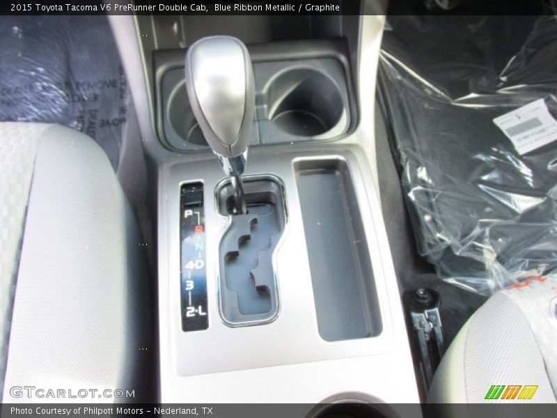 Blue Ribbon Metallic / Graphite 2015 Toyota Tacoma V6 PreRunner Double Cab