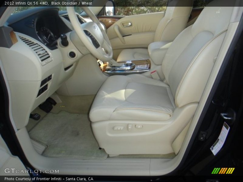 Black Obsidian / Wheat 2012 Infiniti QX 56 4WD