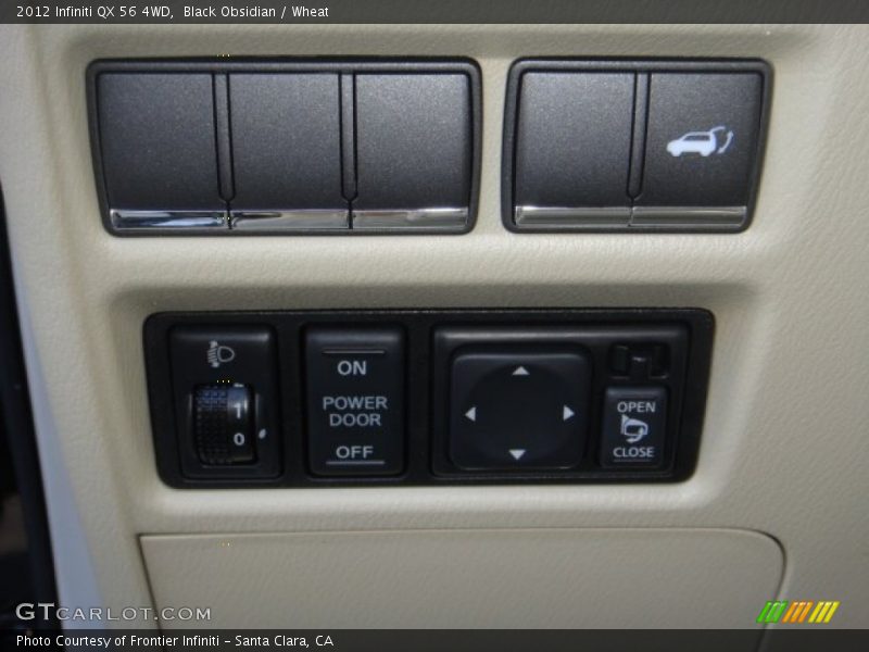 Black Obsidian / Wheat 2012 Infiniti QX 56 4WD