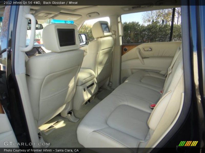 Black Obsidian / Wheat 2012 Infiniti QX 56 4WD