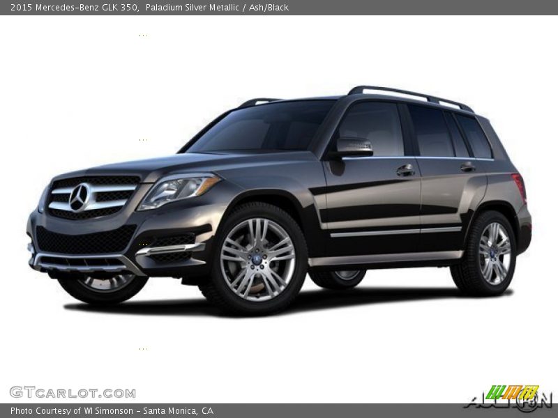Paladium Silver Metallic / Ash/Black 2015 Mercedes-Benz GLK 350