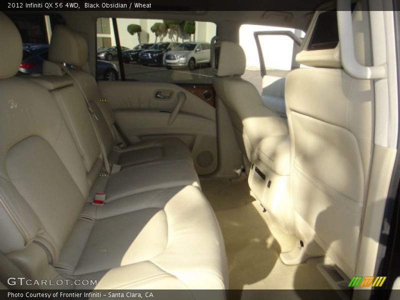 Black Obsidian / Wheat 2012 Infiniti QX 56 4WD