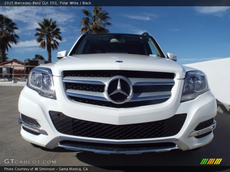Polar White / Black 2015 Mercedes-Benz GLK 350