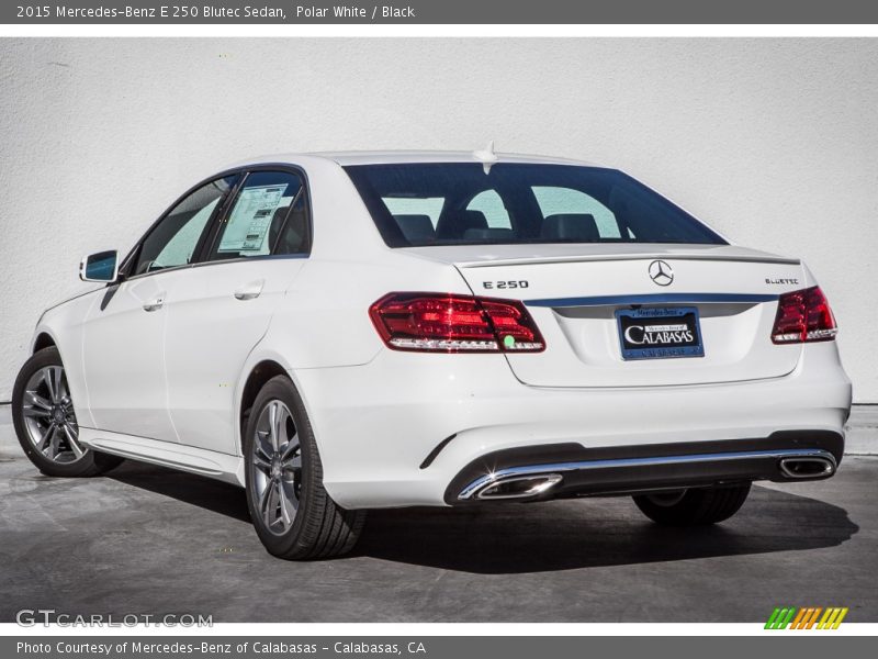 Polar White / Black 2015 Mercedes-Benz E 250 Blutec Sedan